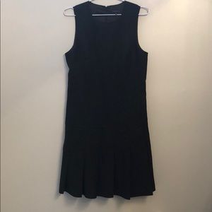 Black drop waist Theory dress size 8